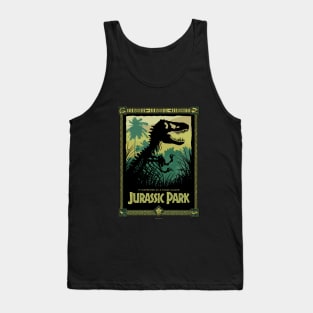 It Happened At A Place Called Jurassic Park (Green) Tank Top